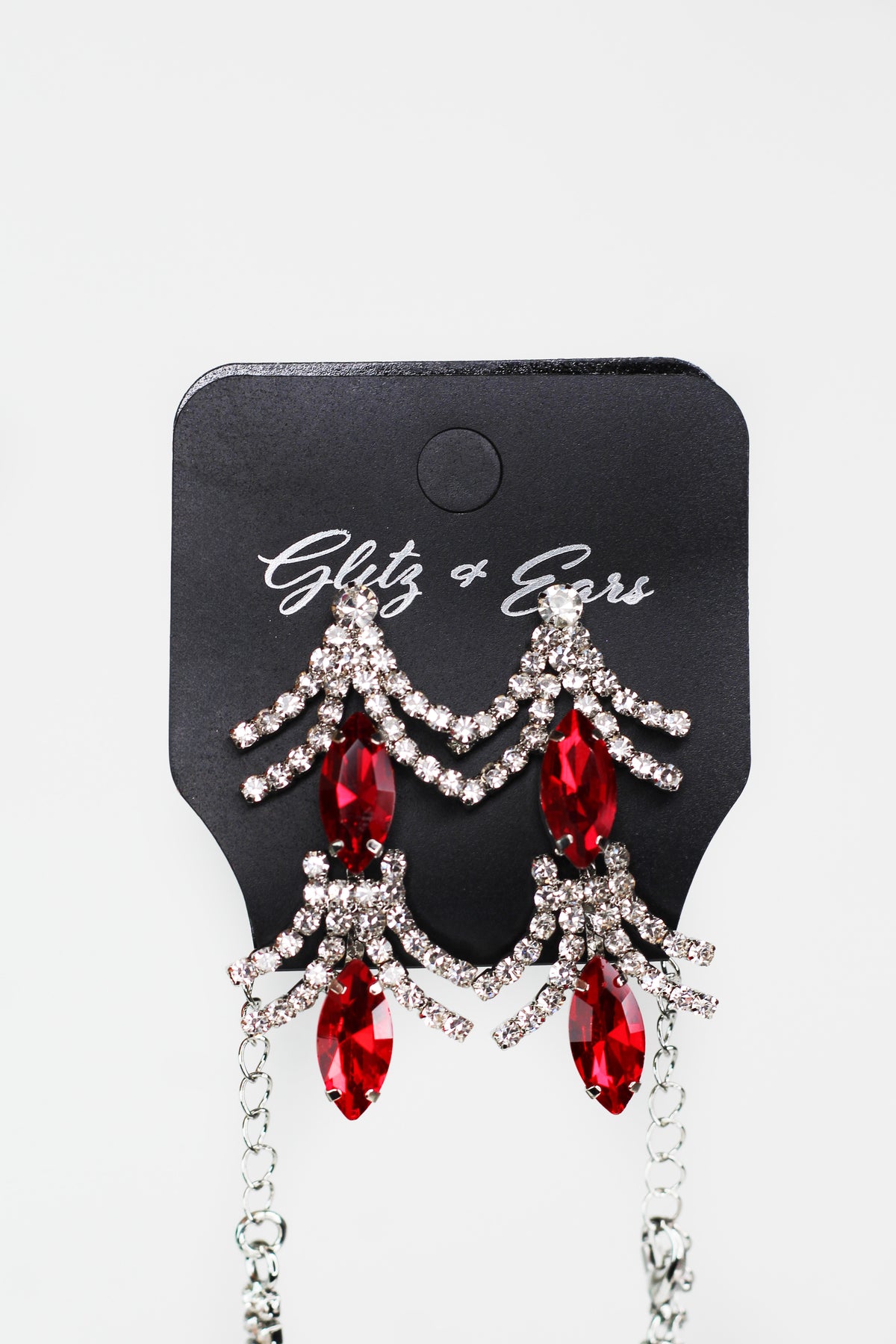 Short Arch Bars Almond Stone Y Necklace - Glitz & Ears Boutique