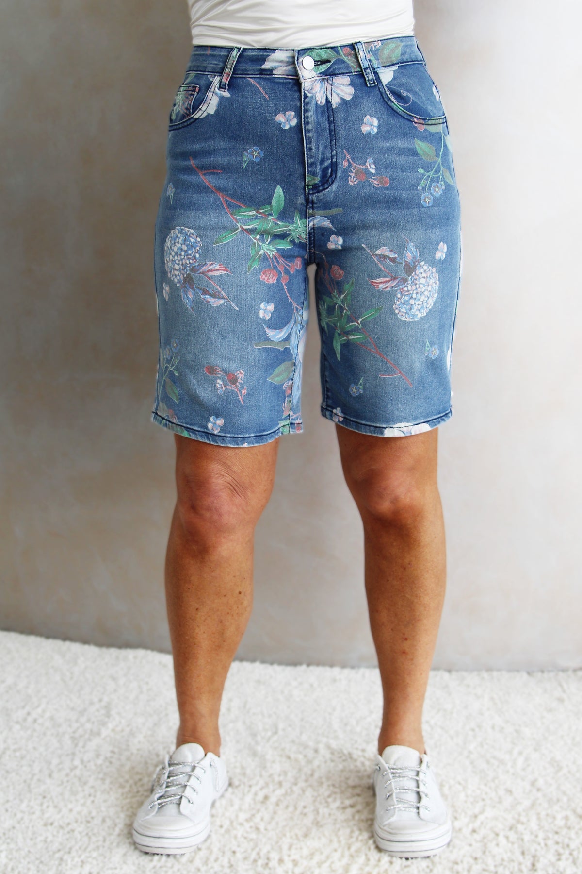 Floral Bermuda Shorts