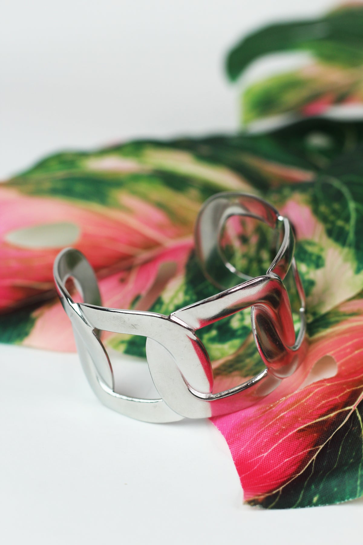 Interlocking Cuff Bracelet