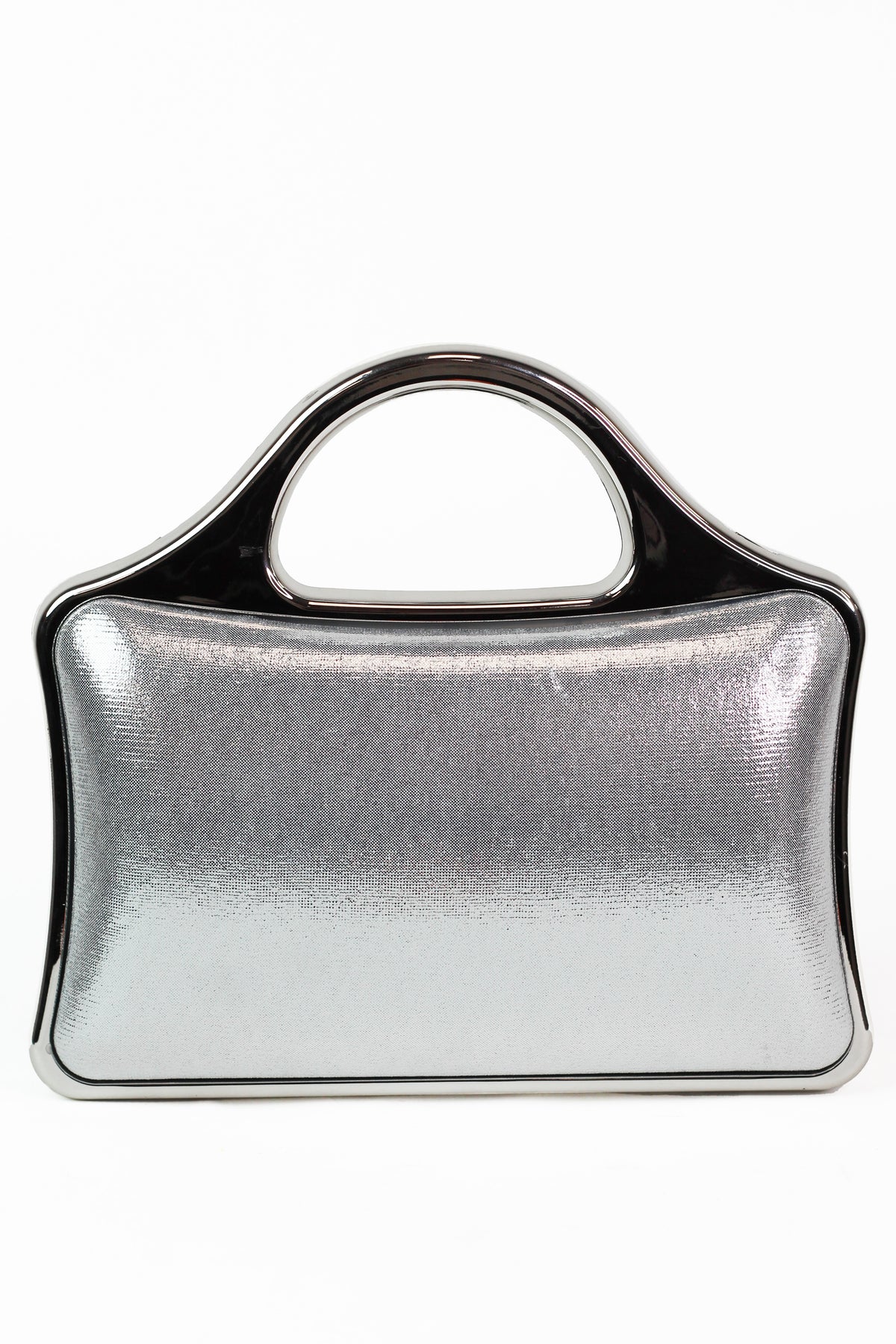 Multi Shape Rhinestone Clutch w/ Fringe Bottom