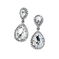 Teardrop Rhinestone Trim Earring - Glitz & Ears Boutique