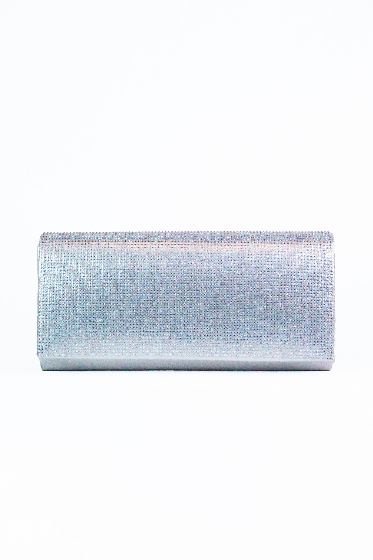 Rhinestone Front Evening Clutch