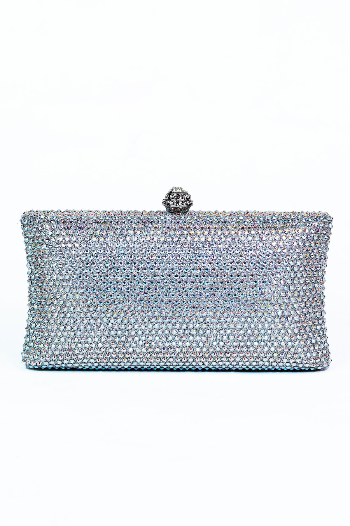 Small All Over Rhinestone w/Snap Latch