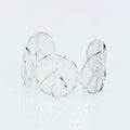 Peace Symbol Metal Cuff Bracelet