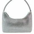All Rhinestone Single Handle Evening Bag