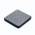All Rhinestone Square Mirror Compact