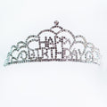 Happy Birthday Rhinestone Swirl Tiara