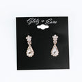 Teardrop Rhinestone Earrings