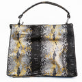Snakeskin Purse w/ Silver Hardware