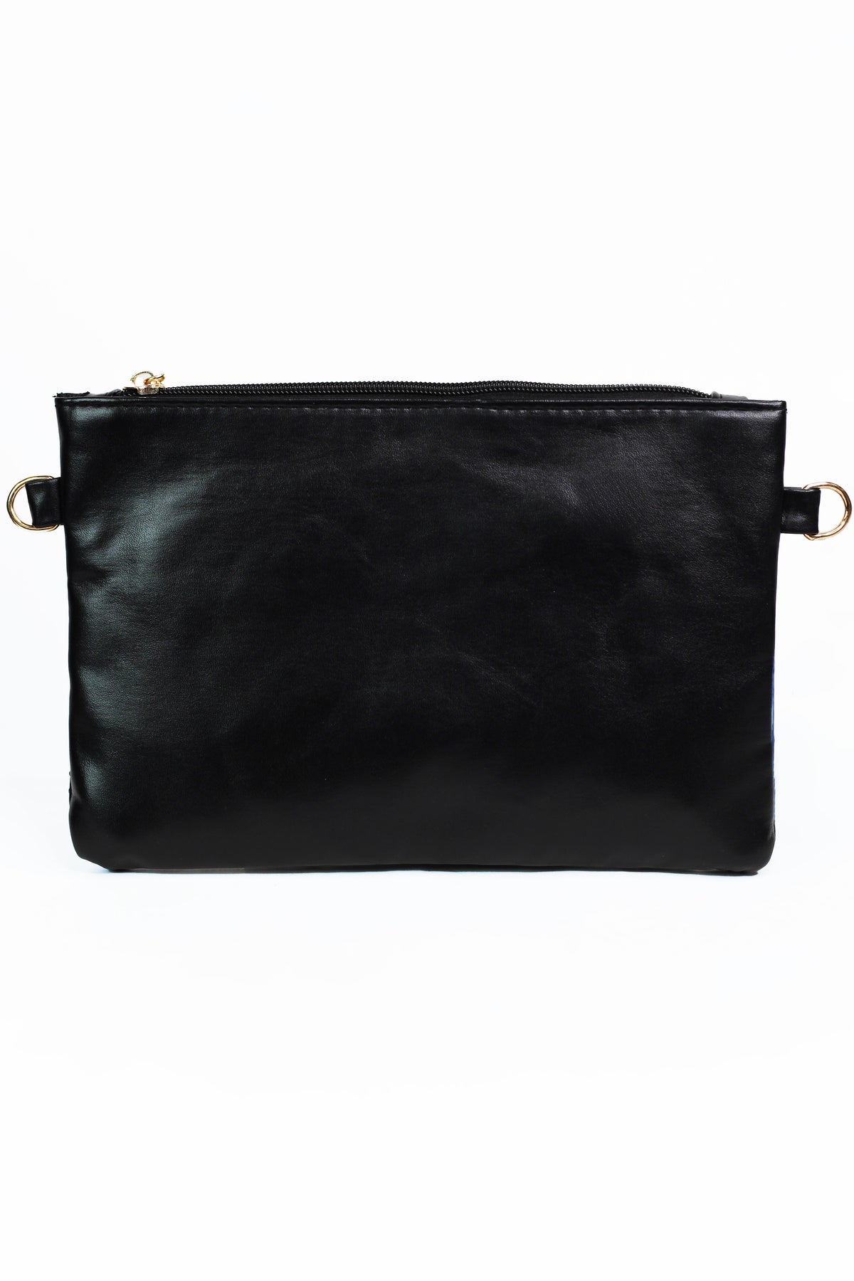 Gold Studded w/Tassel Accent Wristlet Purse