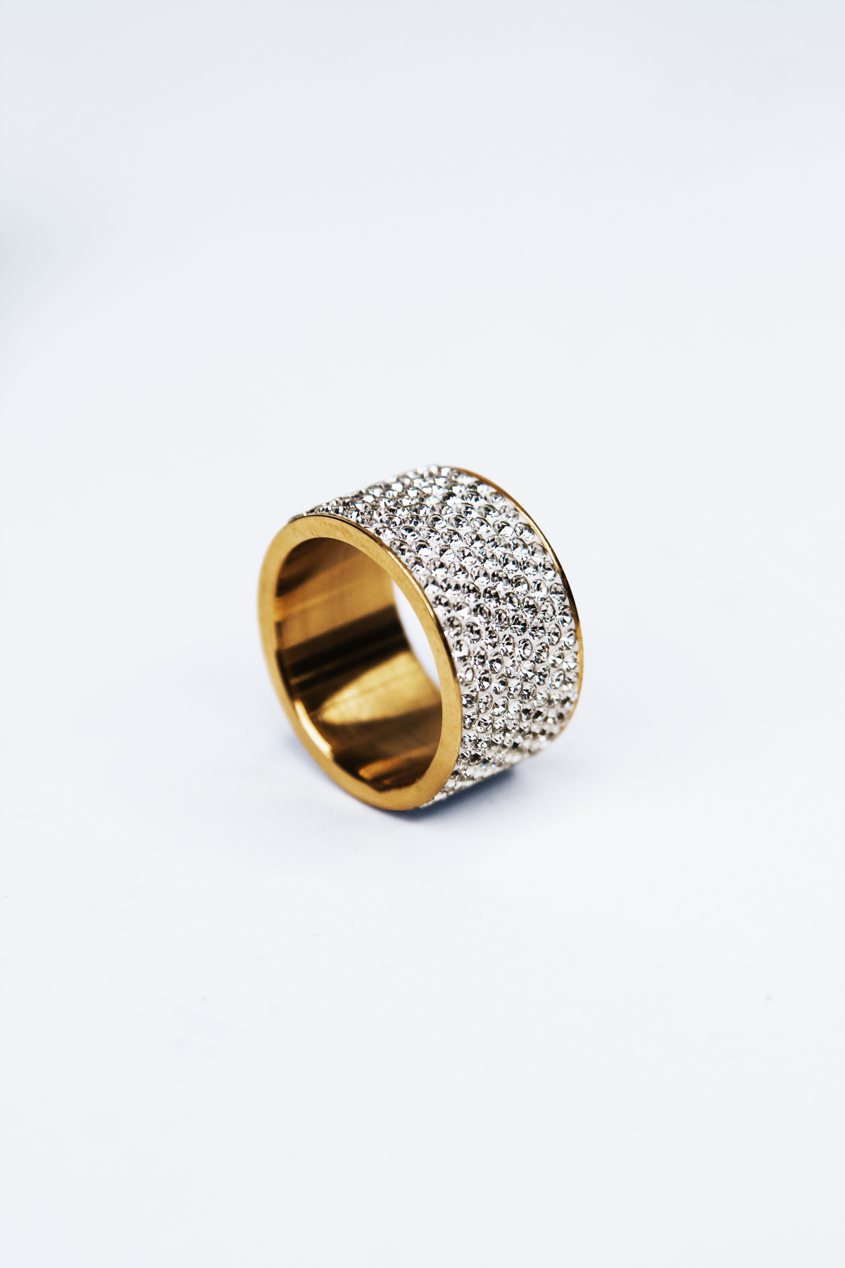 Thick Pave Band Ring