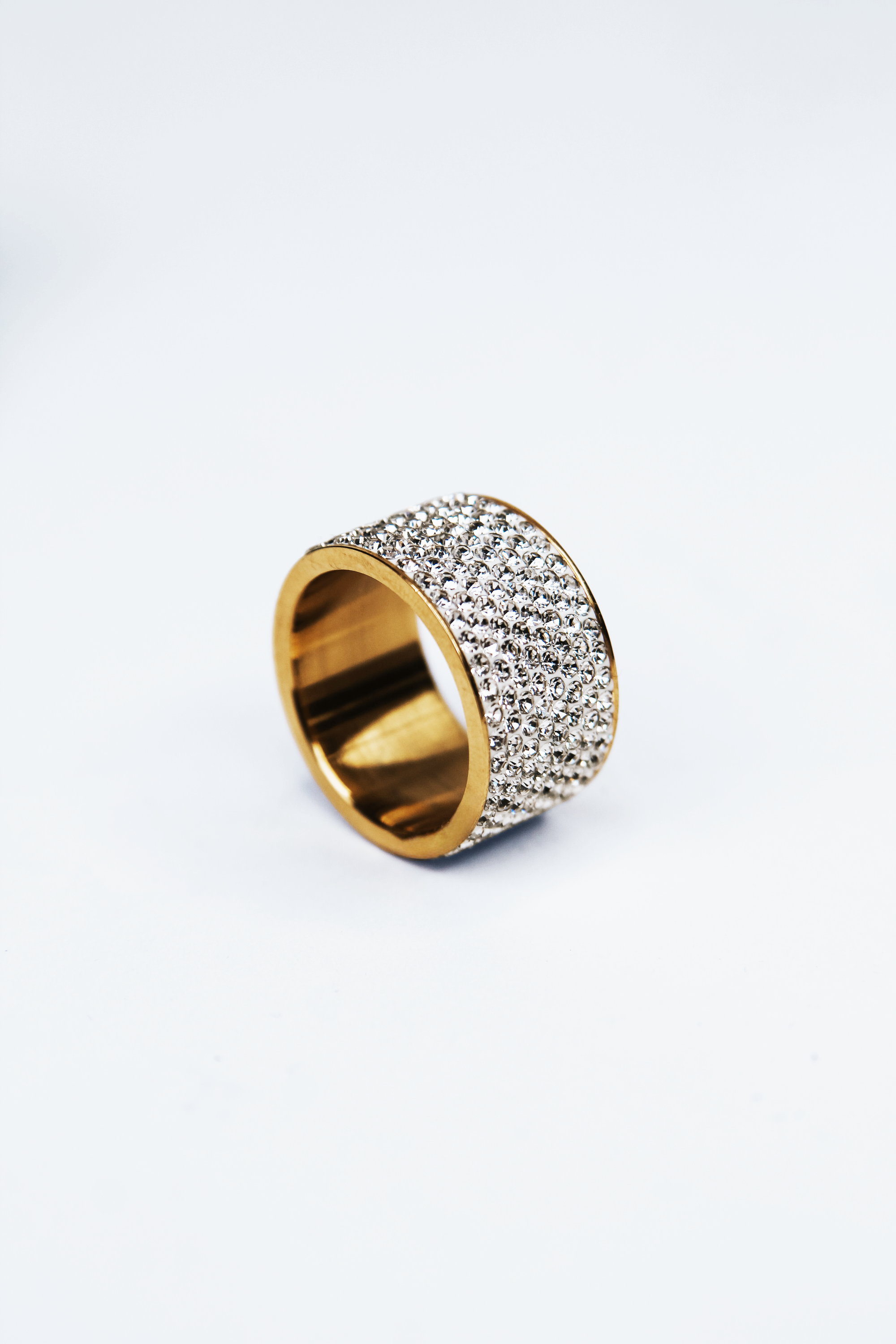 Thick Pave Band Ring