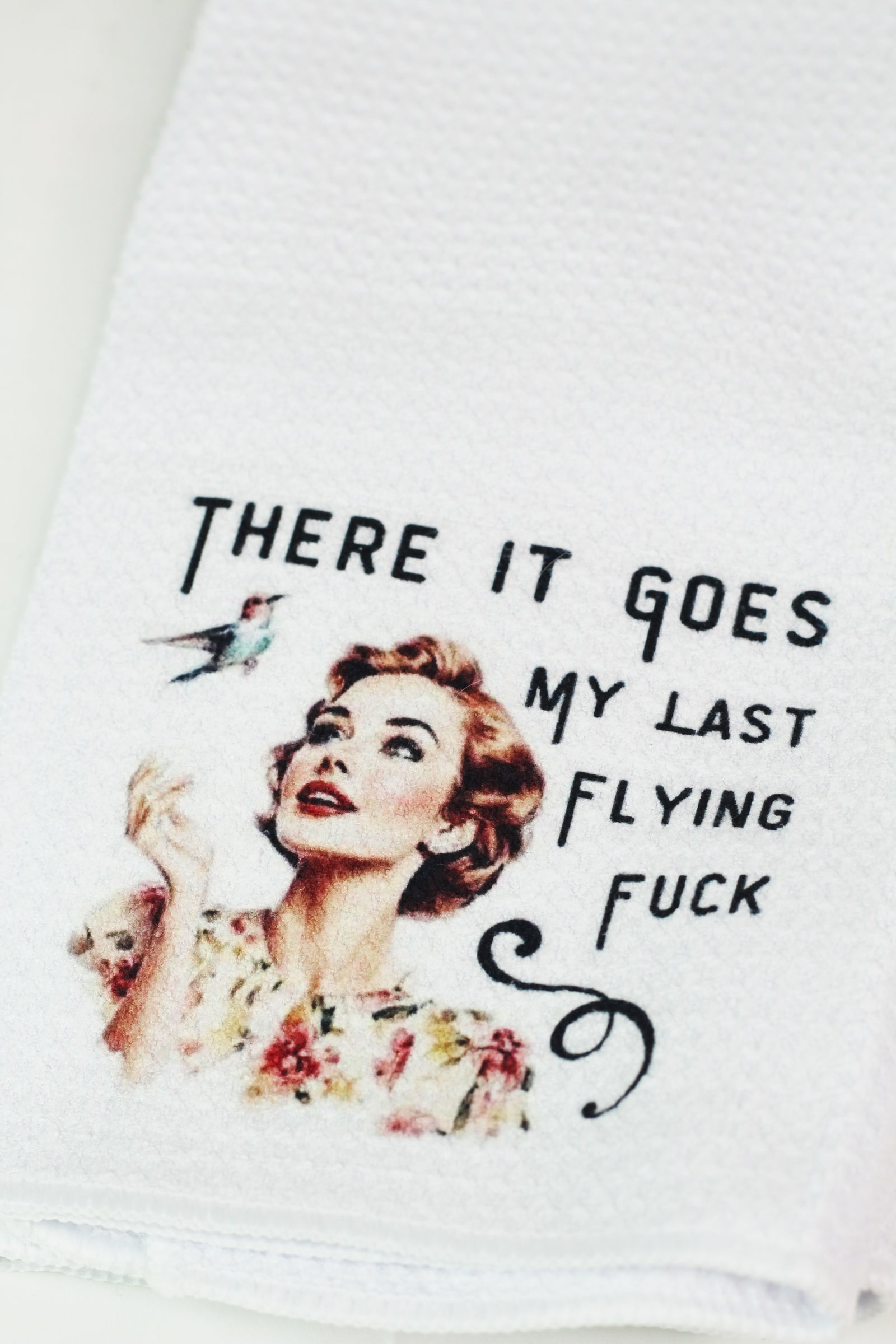 Photo & Quote 16x24 Tea Towel