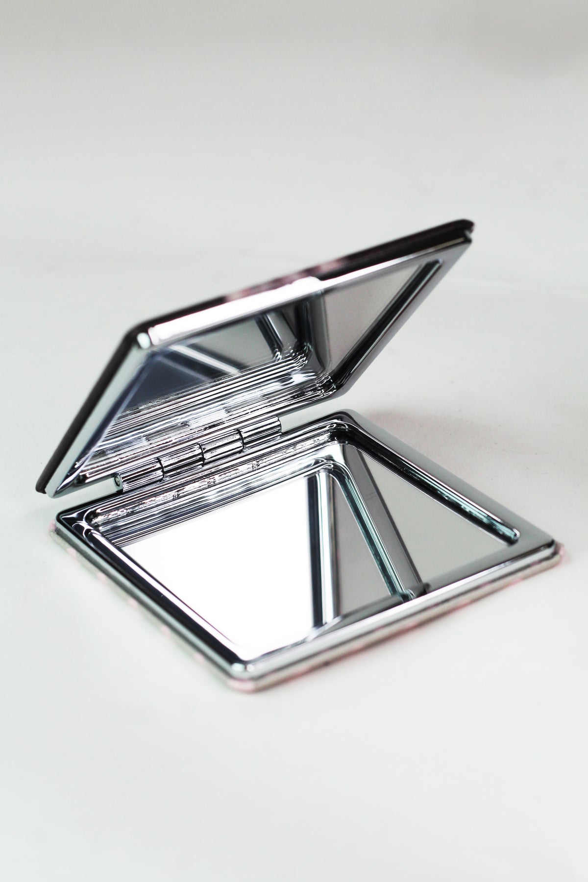 Photo & Quote Square Mirror Compact