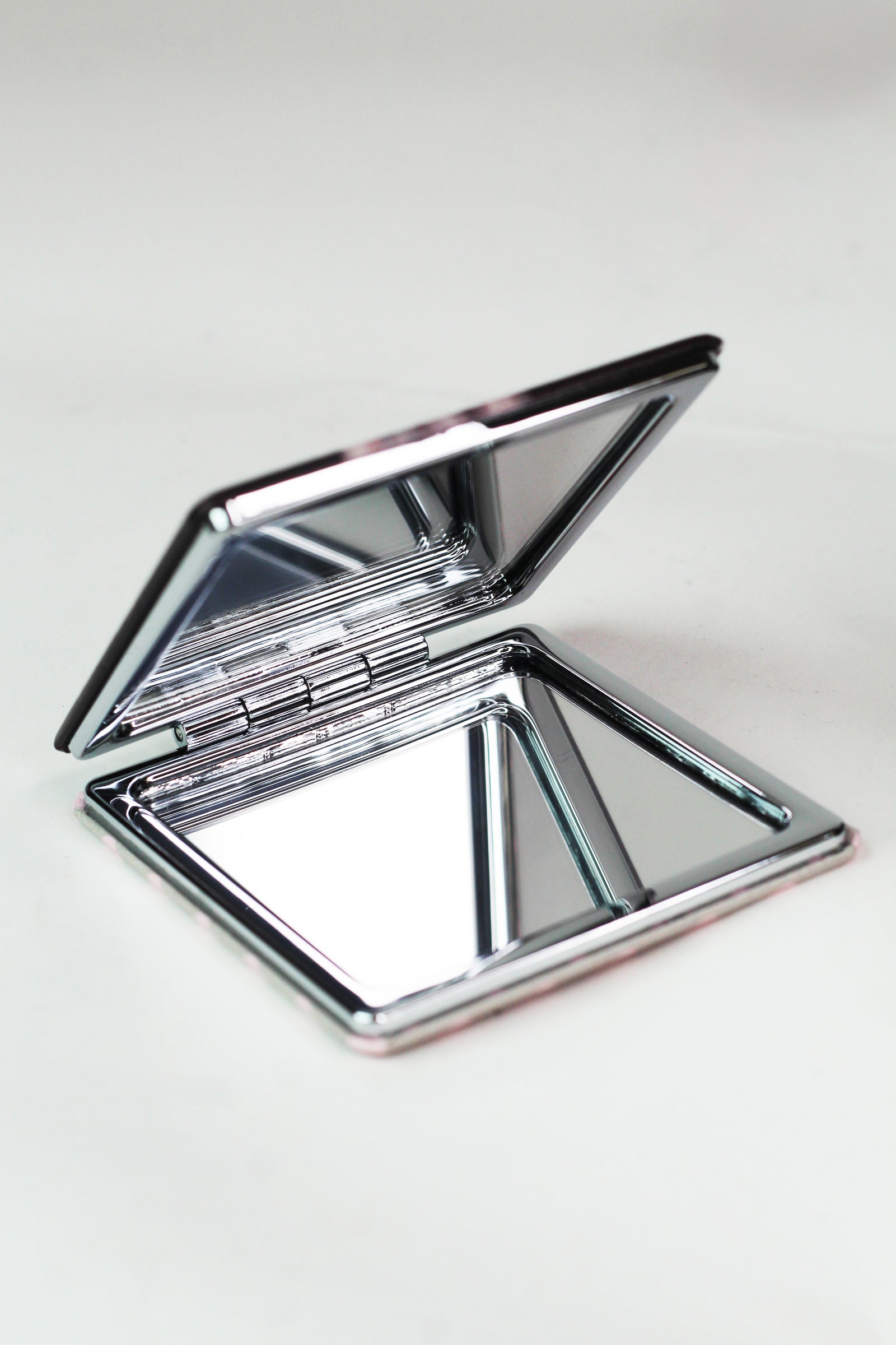 Photo & Quote Square Mirror Compact