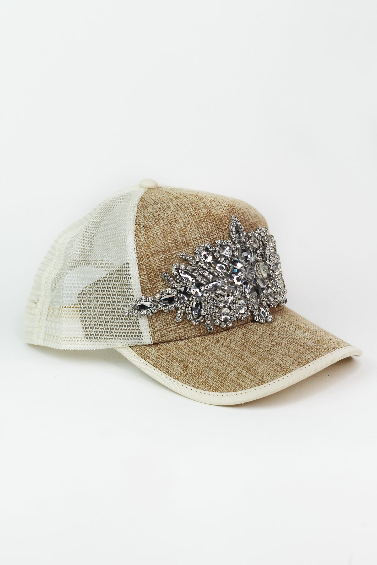 XL Brooch 2-Tone Trucker Cap