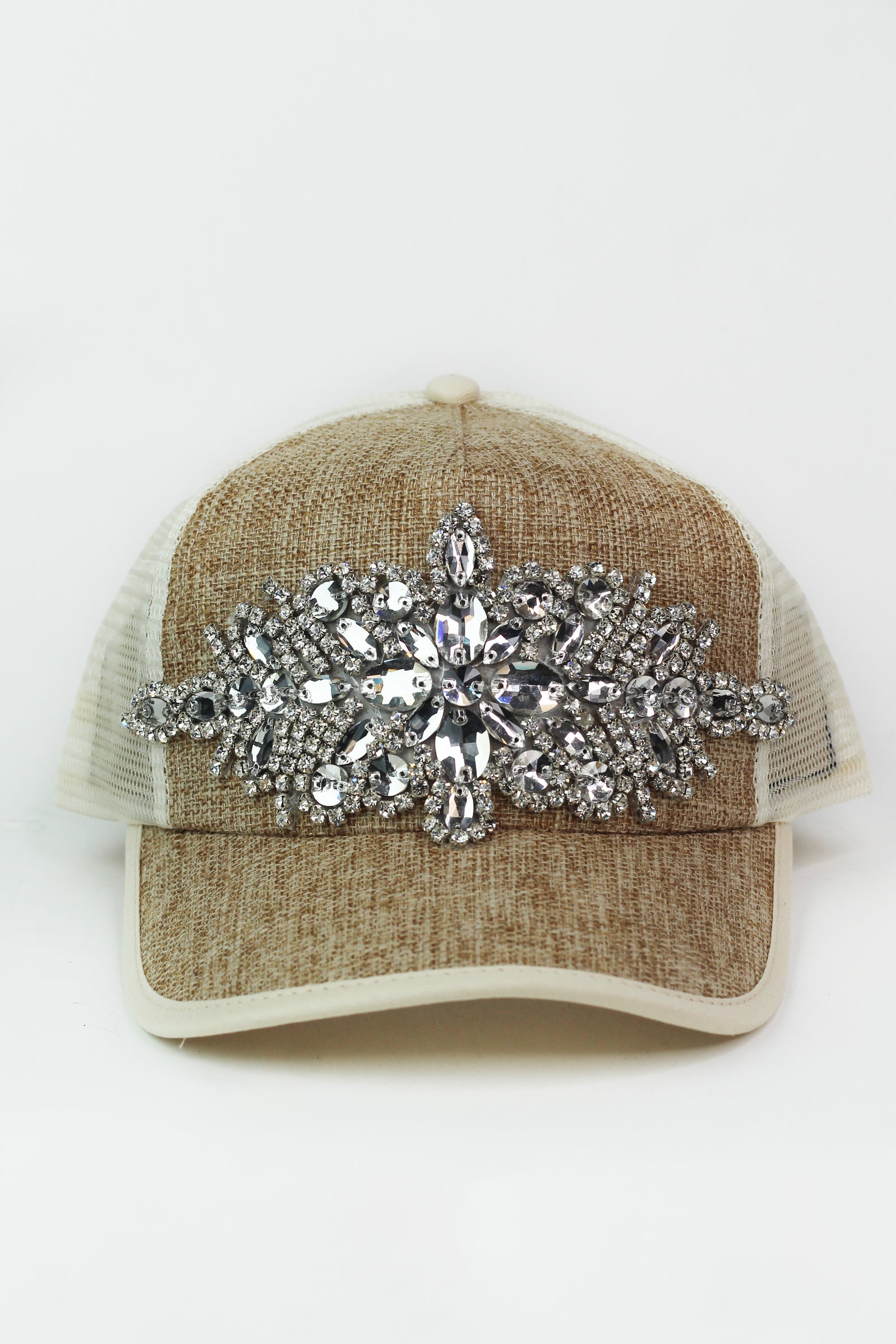 XL Brooch 2-Tone Trucker Cap