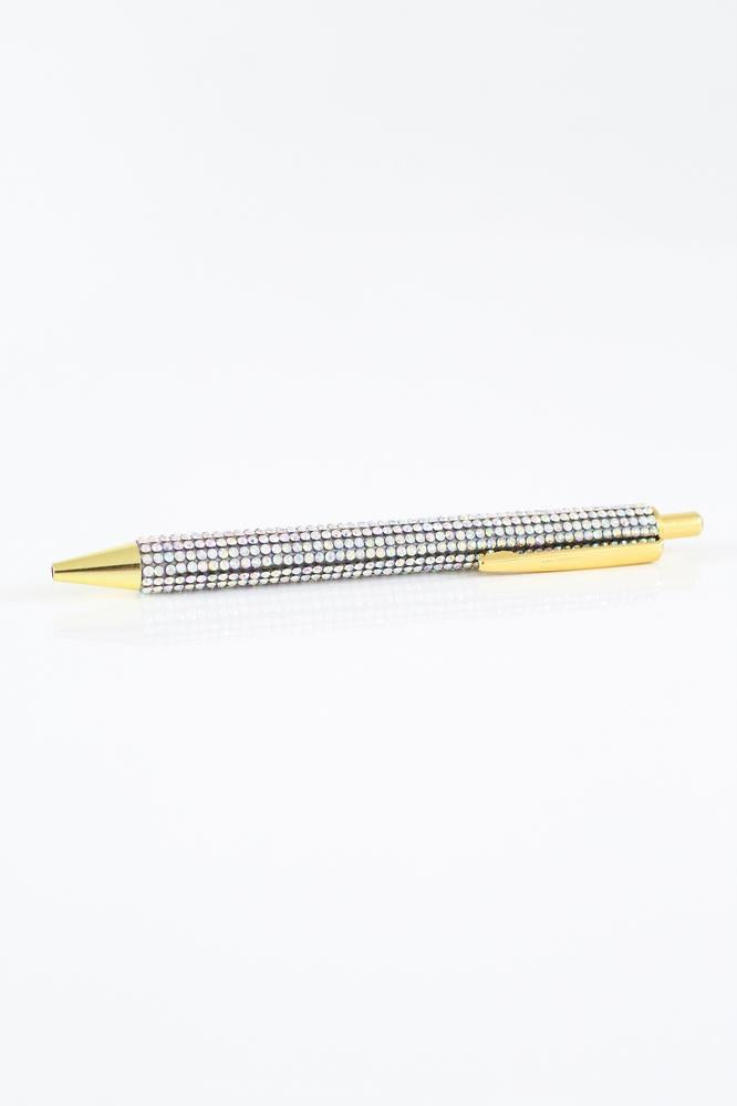 All Rhinestone Click Pen