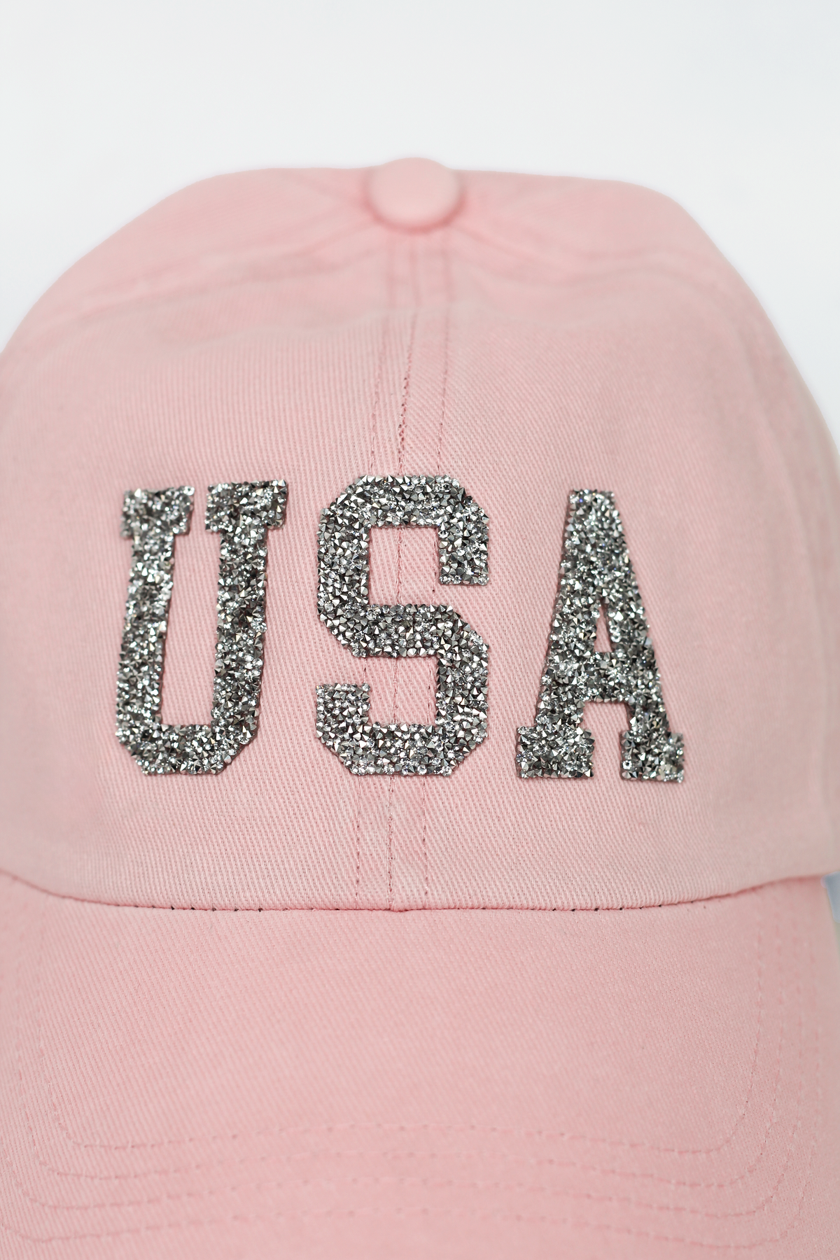 USA Rhinestone Baseball Cap