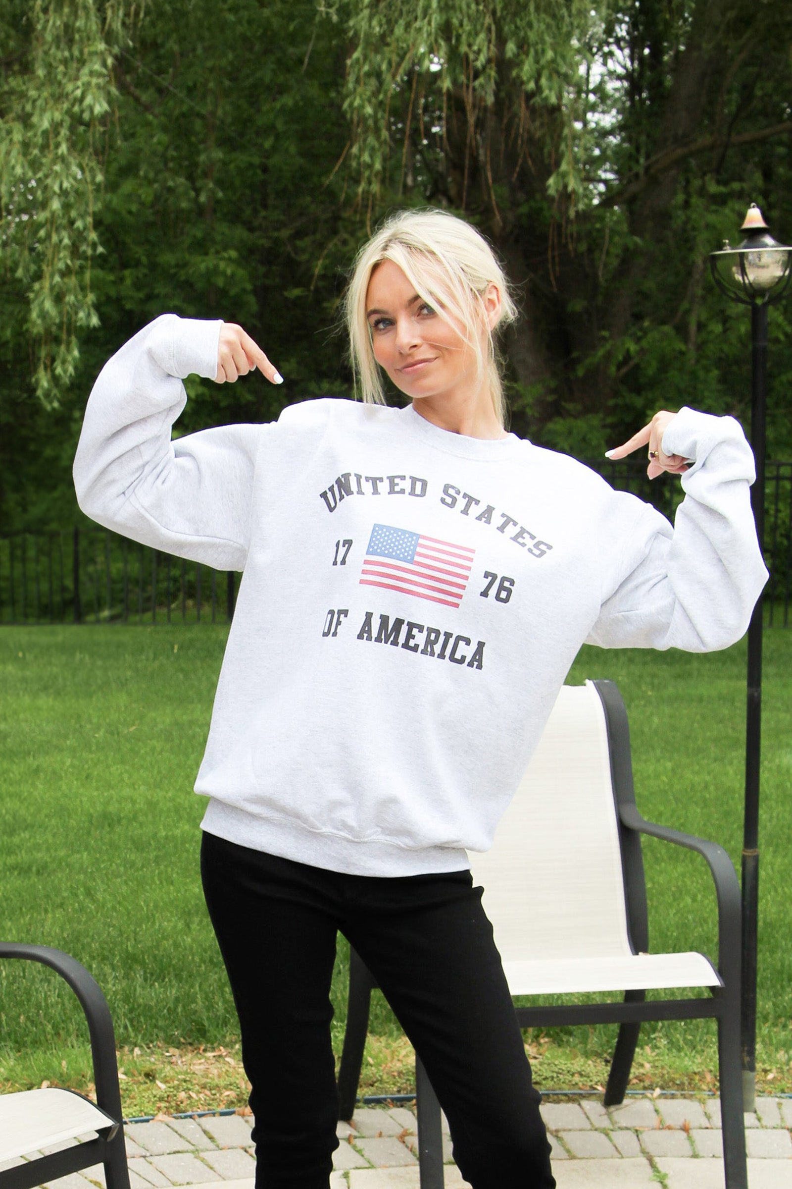 United States 1776 Graphic Sweatshirt