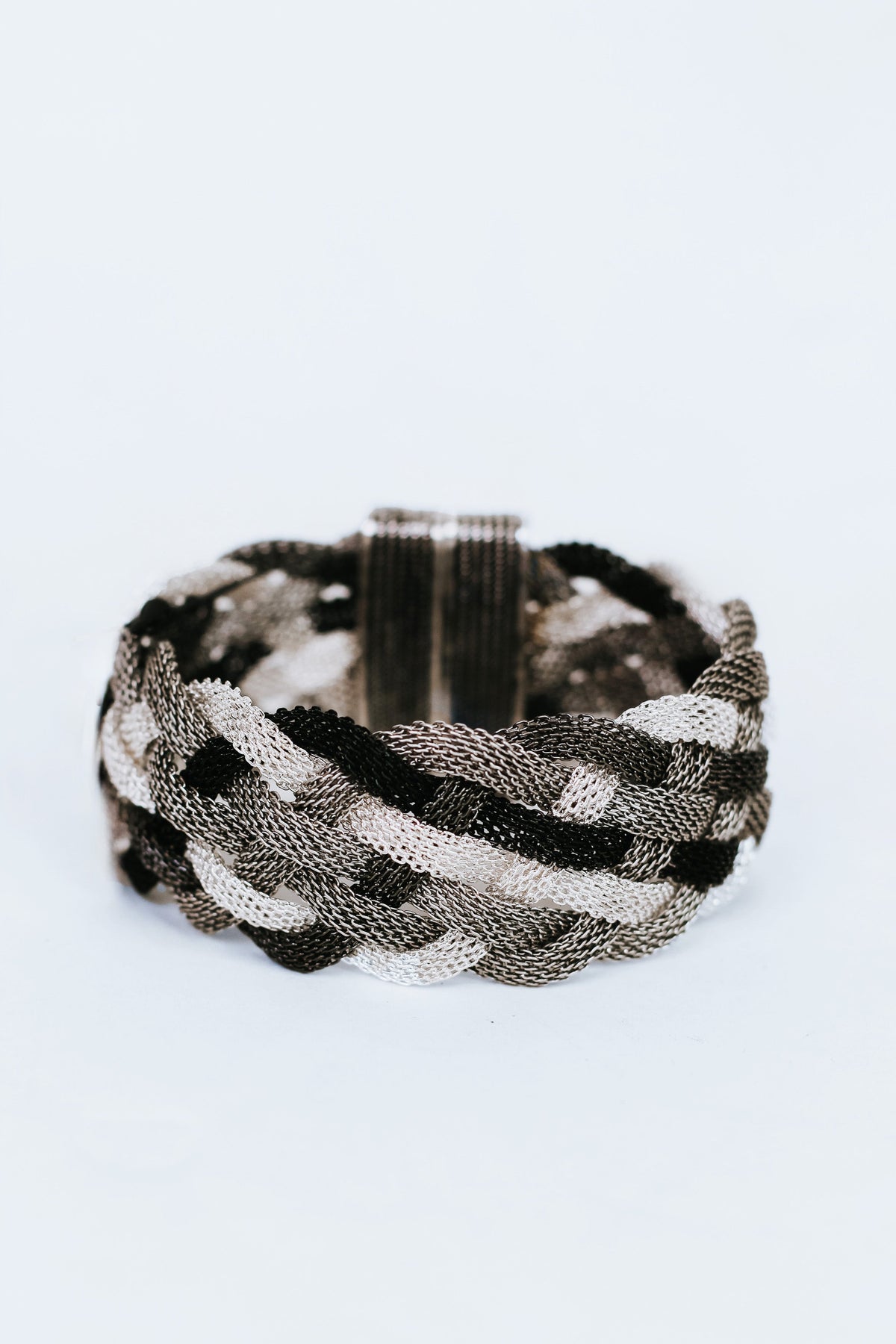 Woven Mesh Magnetic Bracelet