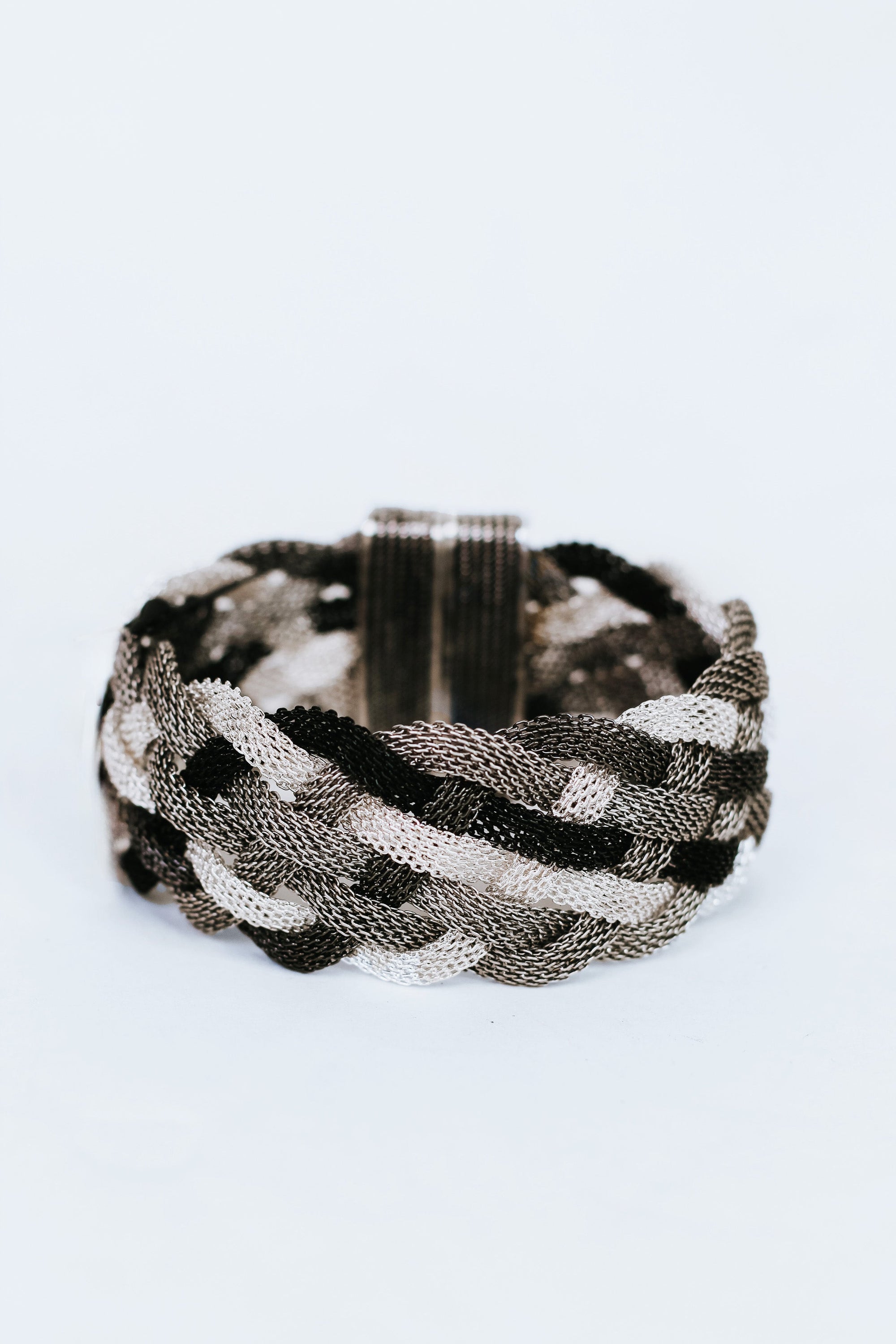 Woven Mesh Magnetic Bracelet