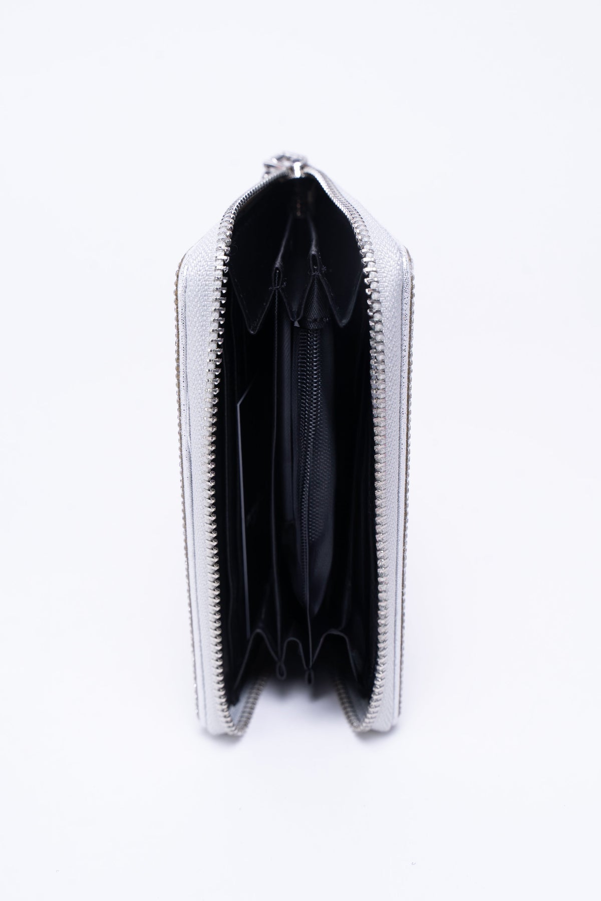 All Rhinestone Front & Back Wallet (4x6")