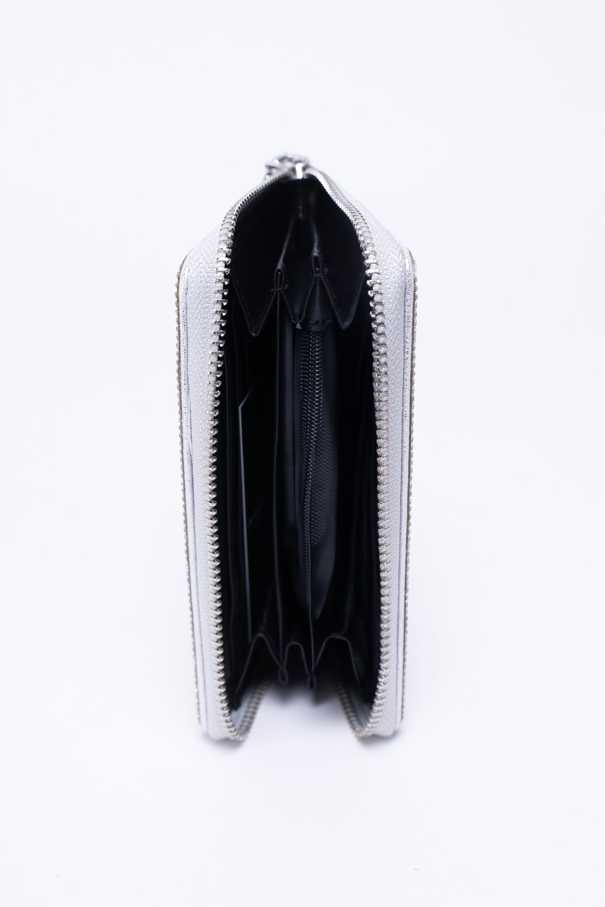 All Rhinestone Front & Back Wallet (4x6")