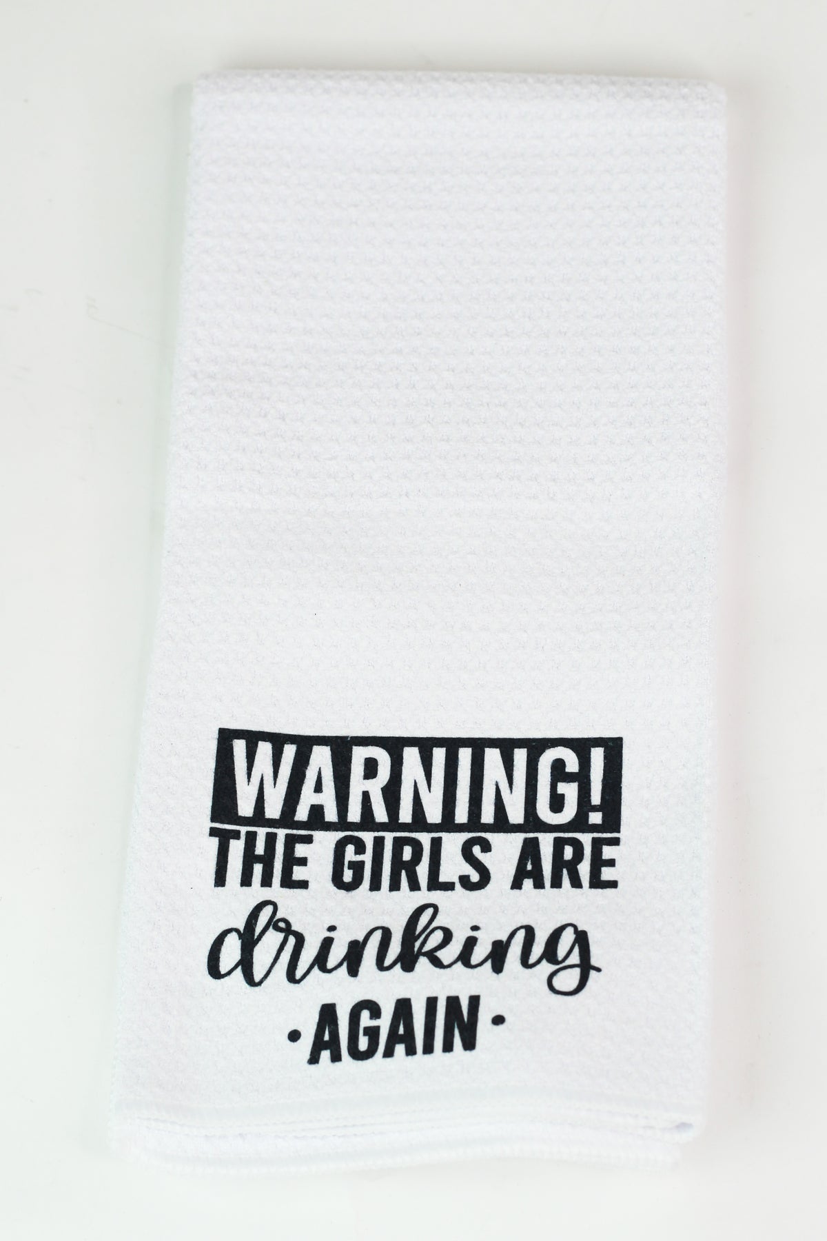 Photo &amp; Quote 16x24 Tea Towel