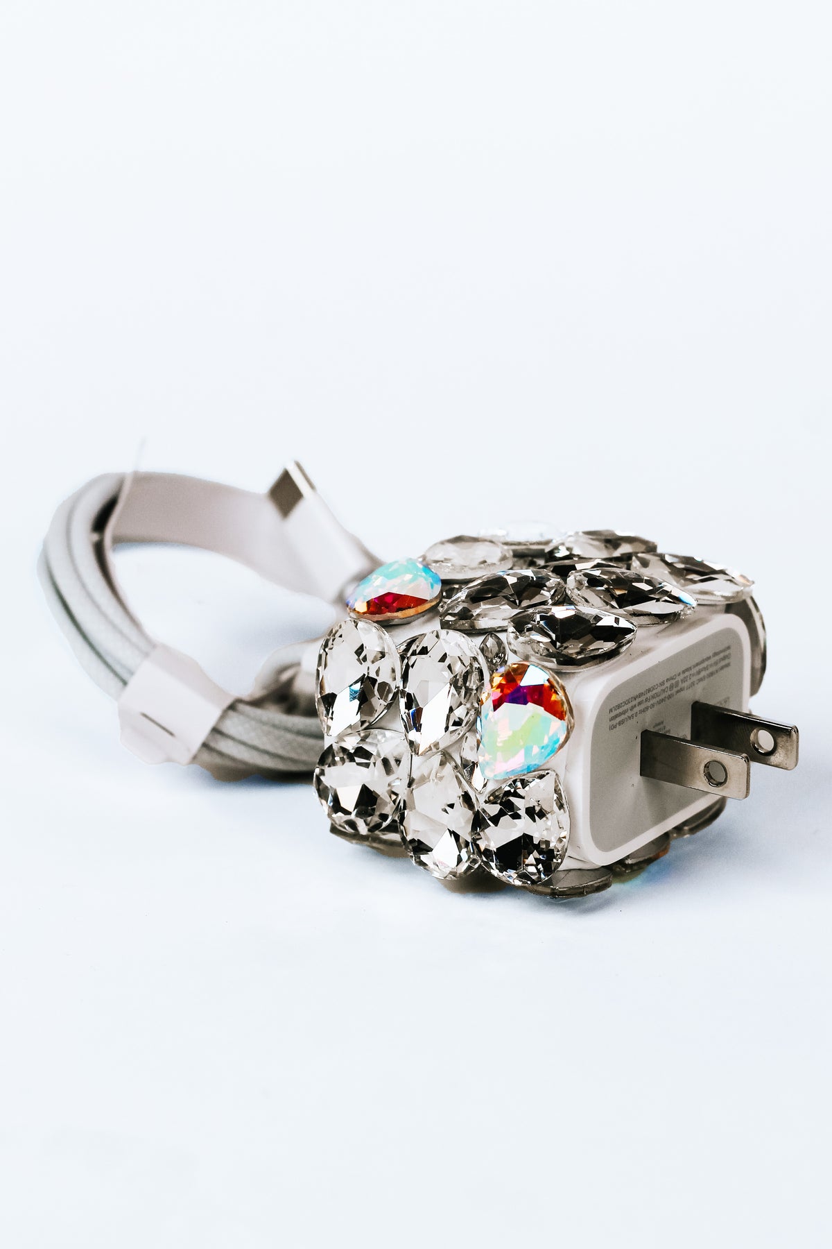 Teardrop Stones Plug Phone Charger