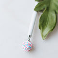 Rhinestone 3D Ball Top Pen