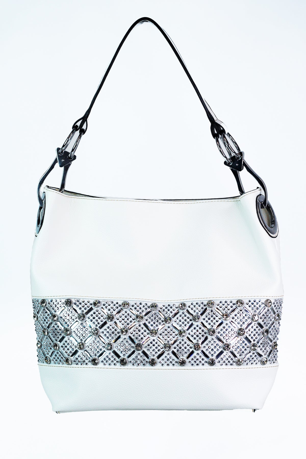 One Handle Baguette Strip Purse - Glitz & Ears Boutique