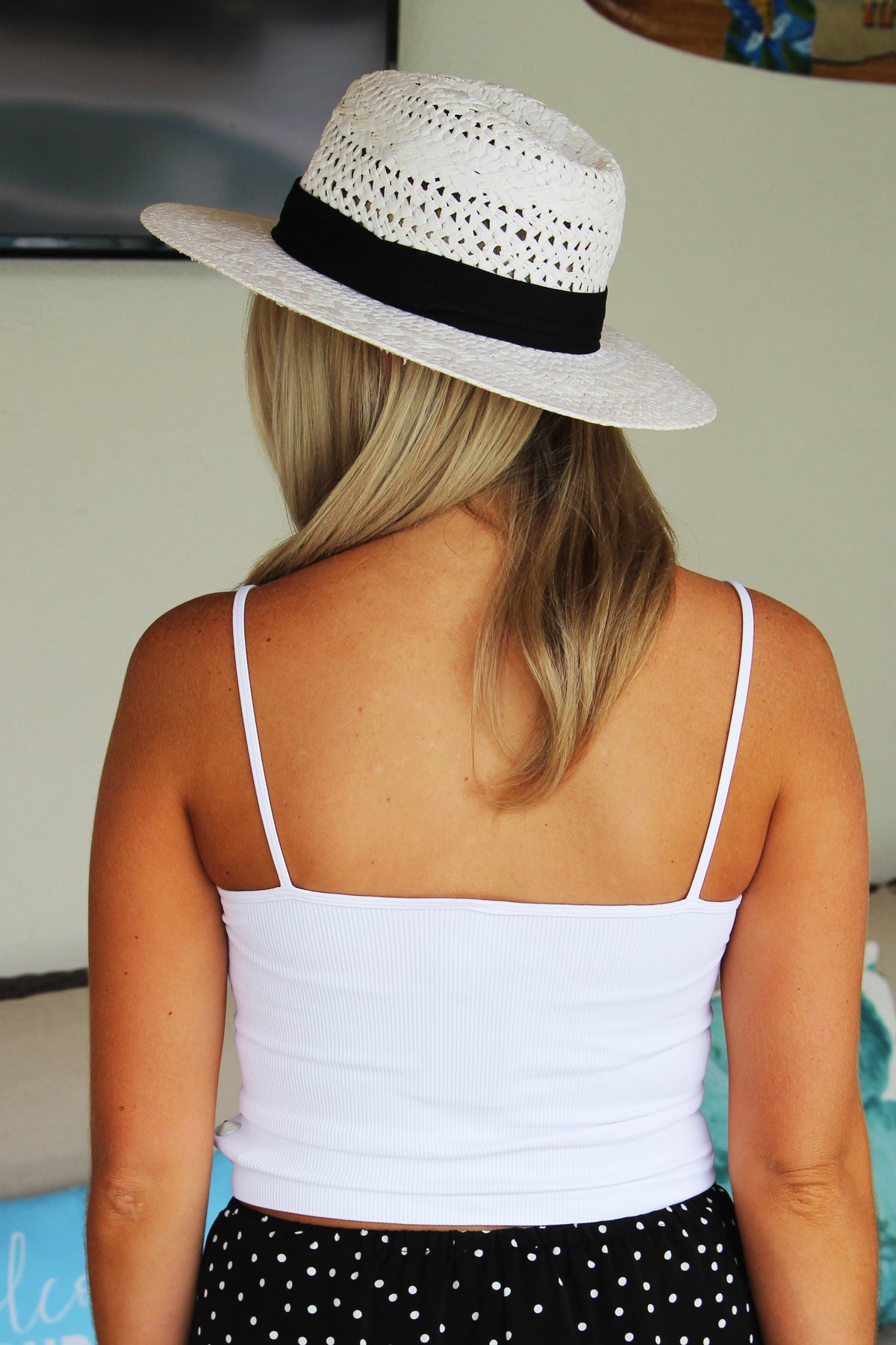 Ribbed Lace Trim Cami