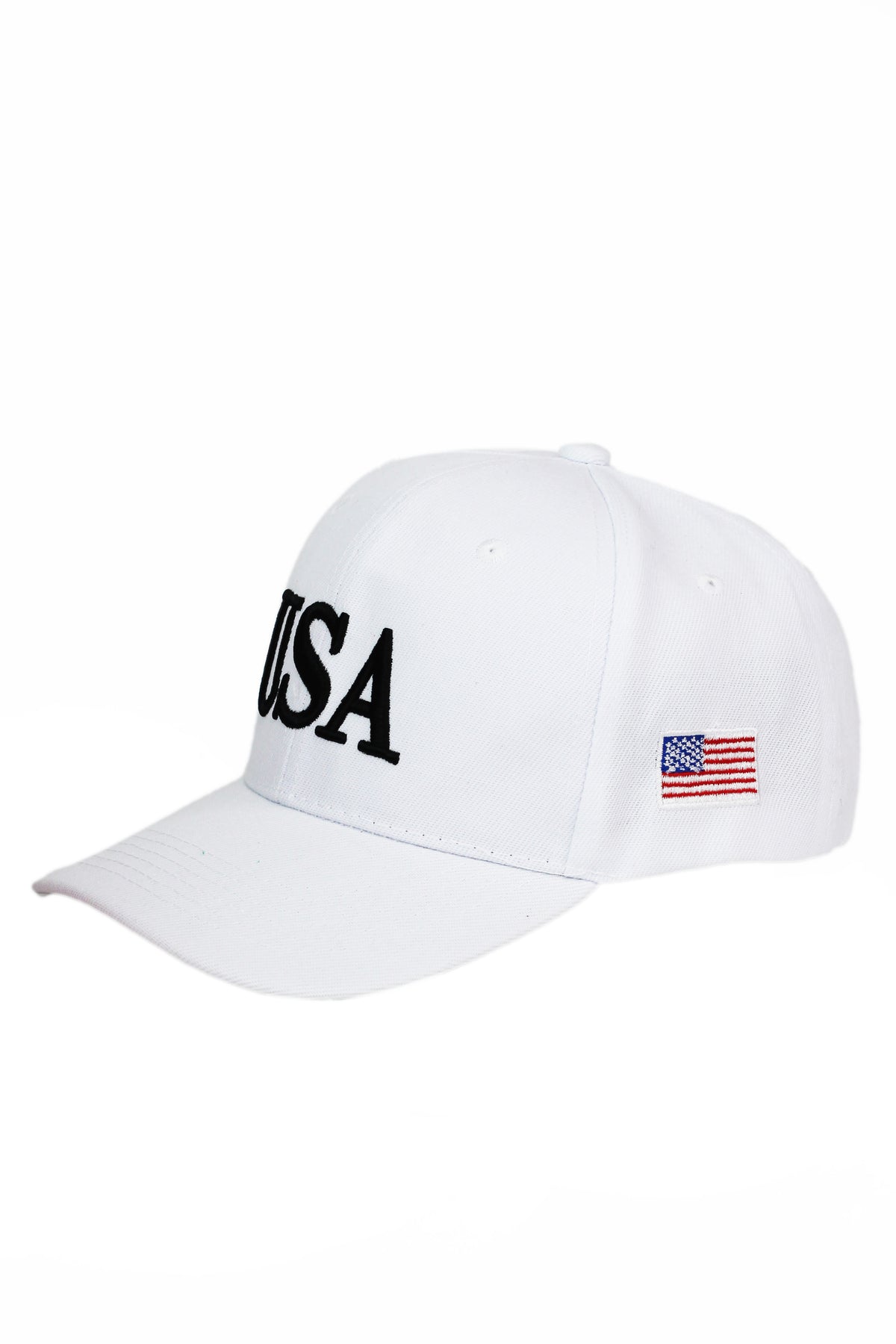 USA Baseball Cap w/ Flag on Side