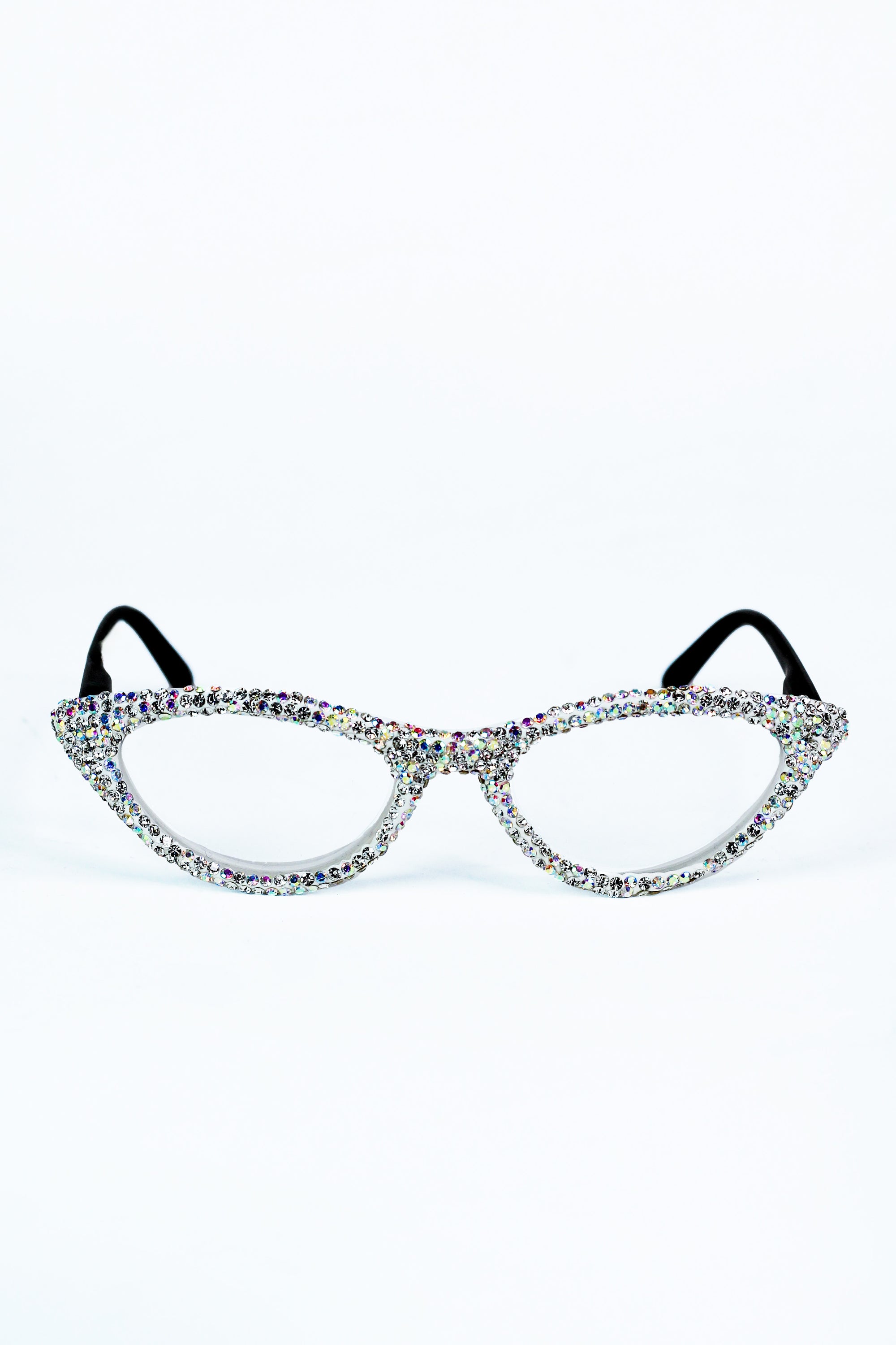 Small CatsEye Rhinestone Covered Readers