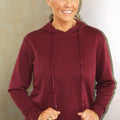 Scuba Knit Hoodie w/ Sequin String