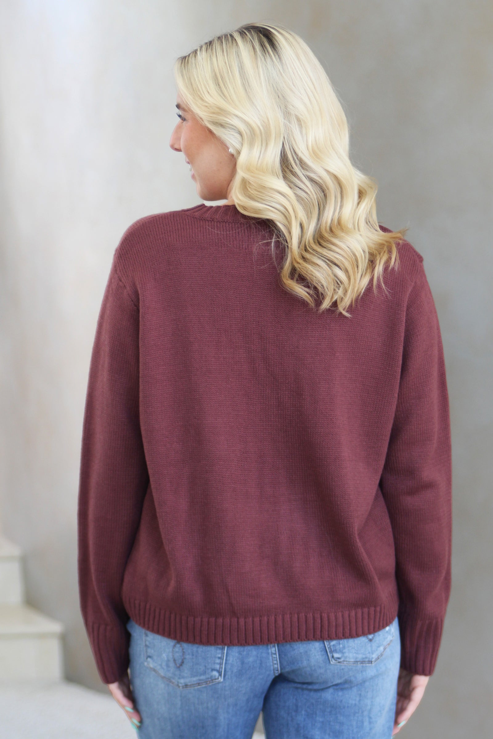 "Wine Season" Crewneck Sweater