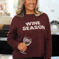 "Wine Season" Crewneck Sweater