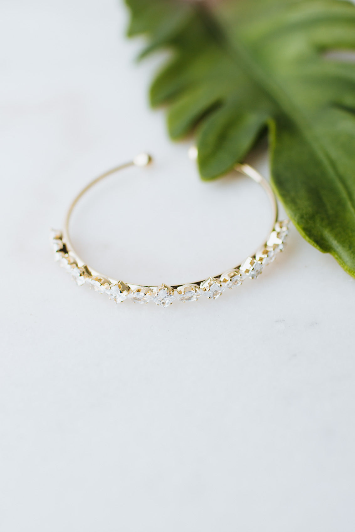 Almond &amp; Diamond Alternate Bracelet