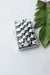 Two Toned Large Rhinestone Rectangle Pill Box