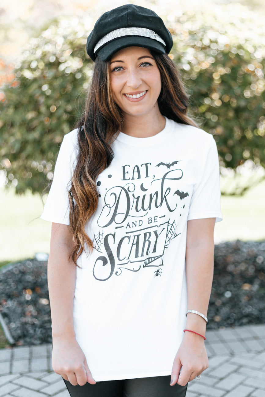 Eat, Drink & Be Scary T-Shirt (SALE)