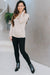 X Front Scatter Stone Long Sleeve Top