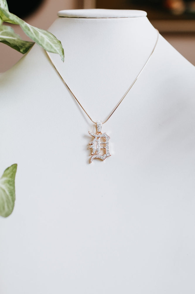 Dsquared2 letter-pendant crystal-embellished Necklace - Farfetch