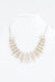 Two Tone Metal Spiked Bar Necklace-Glitz & Ears Boutique