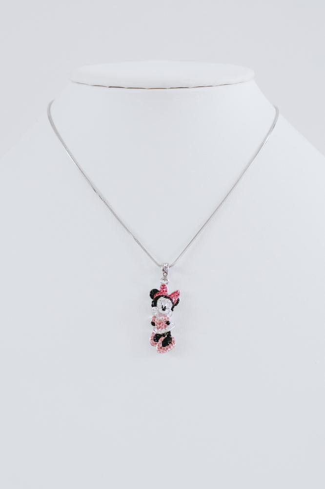 Full Body Minnie Mouse Necklace-Glitz & Ears Boutique