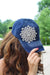 Distressed Rhinestone Flower Baseball Hat - Glitz & Ears