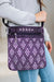 Diamond Pattern Front Messenger