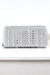 Different Shape Stone Alternate Front Wallet - Glitz & Ears