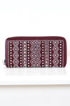 Different Shape Stone Alternate Front Wallet - Glitz & Ears