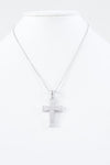 Higher Middle Cross Necklace-Glitz & Ears Boutique